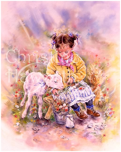 Paintbox Poppets : On The Farm &copy; Copyright Christine Haworth Designs