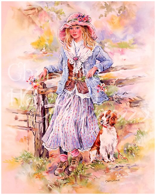 Crisalis Classics : A Morning Stroll &copy; Copyright Christine Haworth Designs