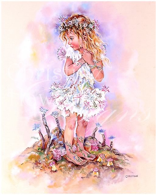 Dream Tide : Among The Sea Anemones &copy; Copyright Christine Haworth Designs