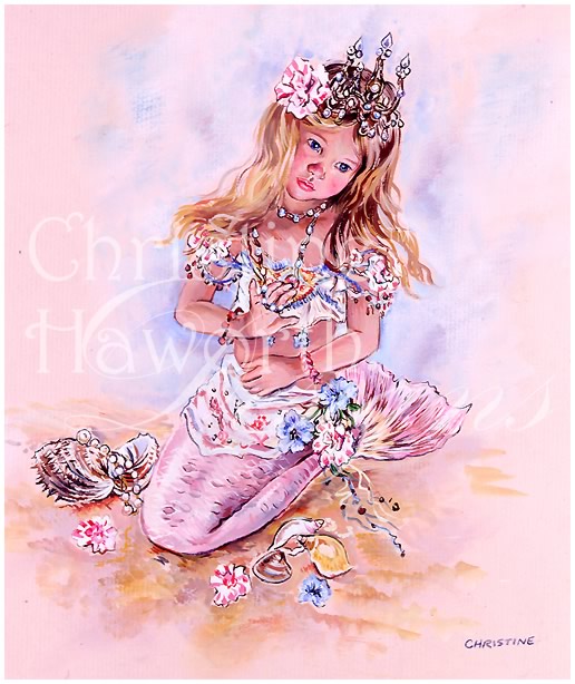 Dream Tide : Sea Blossoms &copy; Copyright Christine Haworth Designs